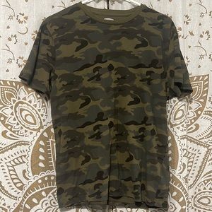 Old Navy Camo Tee Adult SM